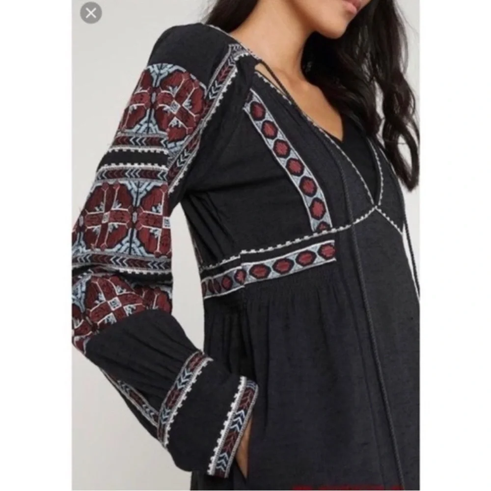 Free People All My Life Mini Tunic Dress